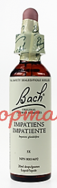 Bach Flower Essences- Impatiens  20 ml