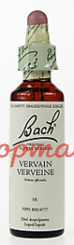 Bach Flower Essences-Vervain  20 ml