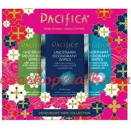 Pacifica Deodorant Wipes Trio Set 3 x 10ct 