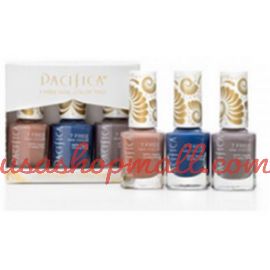 Pacifica 7 Free Nail Polish Set - Blue 3ct
