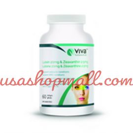 Viva Nutraceuticals Lutein 20 mg & Zeaxanthin 2.5 mg 60 Softgels
