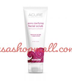 Acure pore clarifying facial scrub 118ml